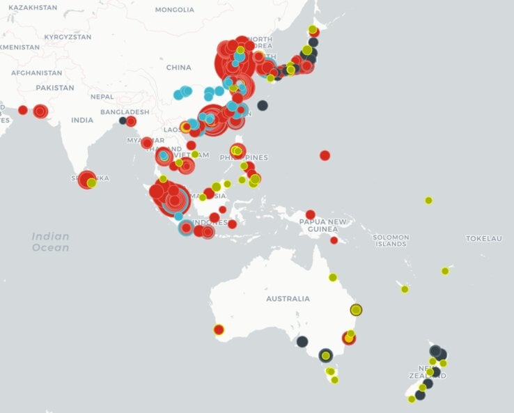 Oceania Dealers